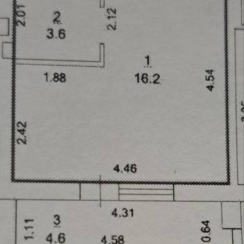 Продается 1-комнатная квартира, 24,4 м²