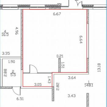 Продается Нежилое помещение, 48,2 м²