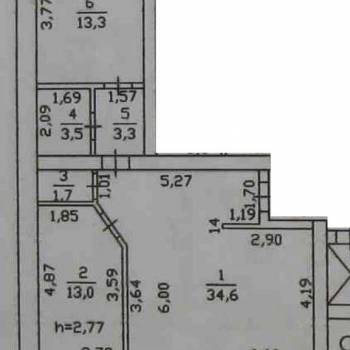 Продается 2-х комнатная квартира, 68,9 м²