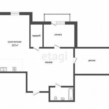 Продается 3-х комнатная квартира, 87,6 м²