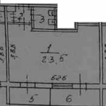 Продается 1-комнатная квартира, 27,7 м²