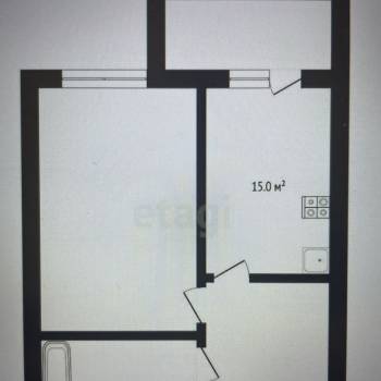 Продается 1-комнатная квартира, 40 м²