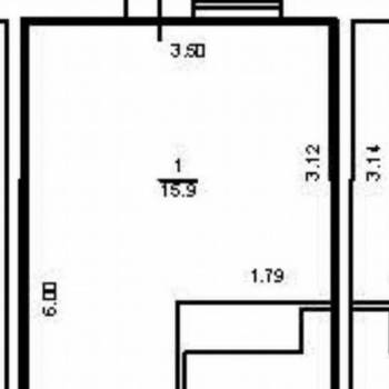 Продается 1-комнатная квартира, 25 м²