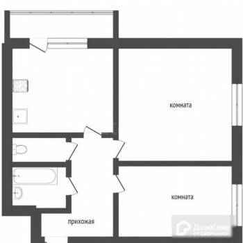 Продается 2-х комнатная квартира, 52,4 м²
